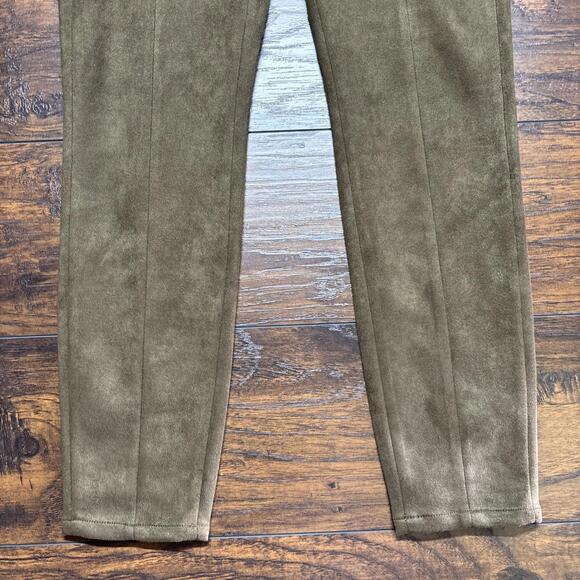 BLANKNYC Women's Velveted Pants - Brown, High-Rise - 29" Inseam Size 10 - 30" - Picture 2 of 5